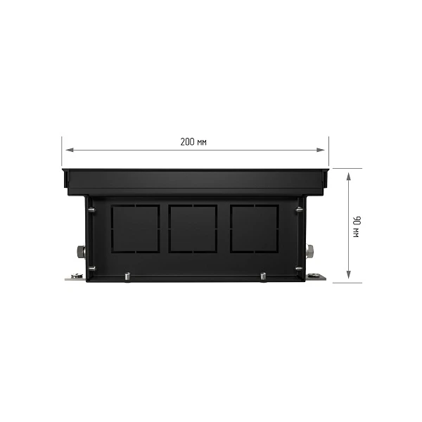 Конвектор внутрипольный PF Heat 75/200/3000-DG-U-NA