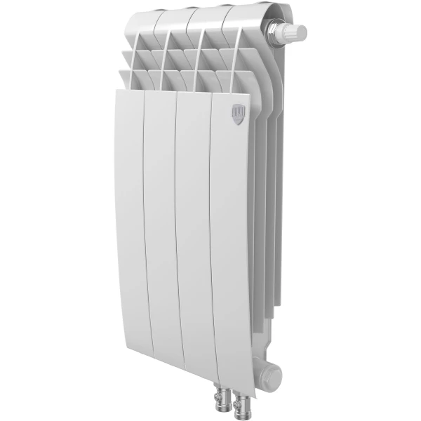 Радиатор биметаллический Royal Thermo BiLiner VD Bianco Traffico 4/500 680 Вт нижнее подкл.
